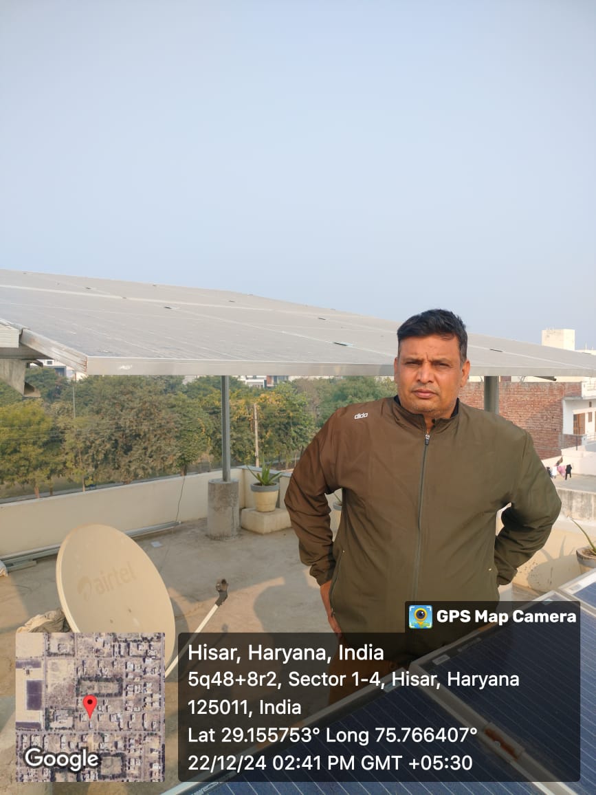 Solar Installed in Hisar